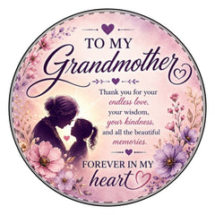 To My Grandmother - Forever in My Heart Picture Charm Bracelet