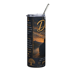 To My Dad 20oz Stainless Steel Tumbler – Inspirational Gift from Son