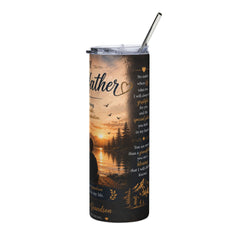 To My Grandfather 20oz Stainless Steel Tumbler -  Heartfelt Gift for Grandpa
