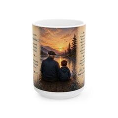 To My Grandfather and Ceramic Mug — Heartfelt Love & Appreciation Gift for Grandpa | 11 oz & 15 oz