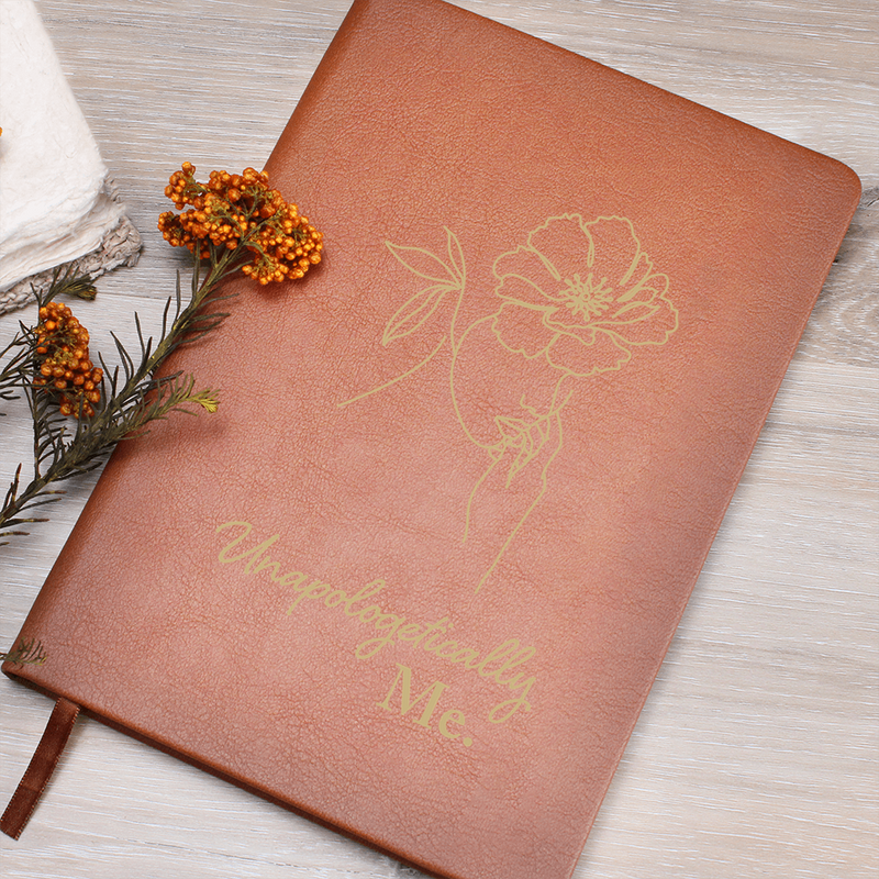 Unapologetically Me - Leather Journal